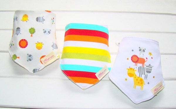3pcs/lot Baby Bibs Bandana