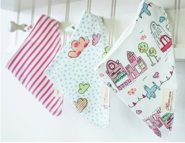 3pcs/lot Baby Bibs Bandana