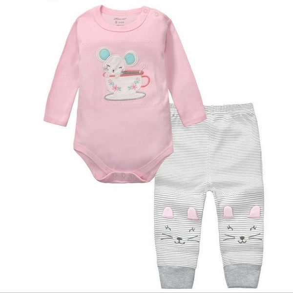 2pcs Baby Clothing Set 6-24M