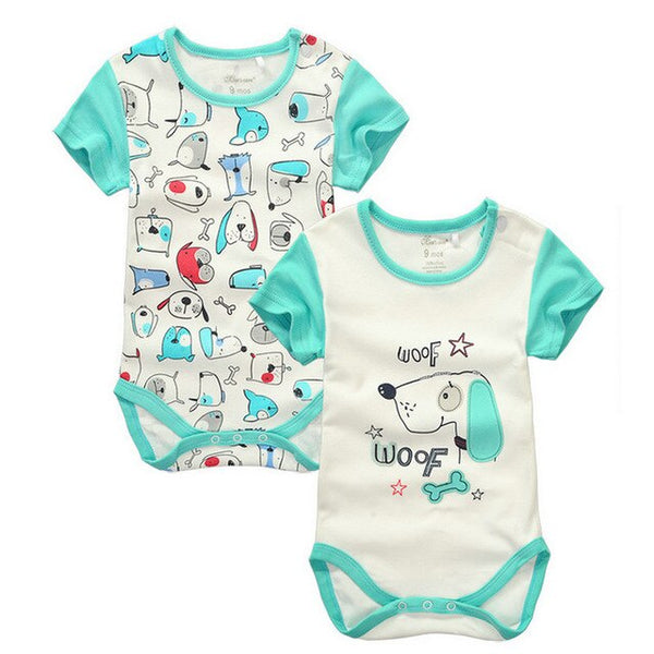 2pcs Baby Bodysuit 4-24M
