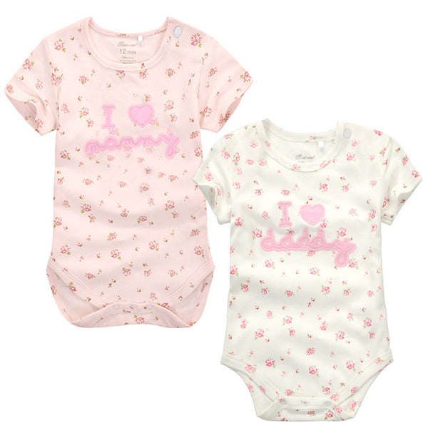 2pcs Baby Bodysuit 4-24M