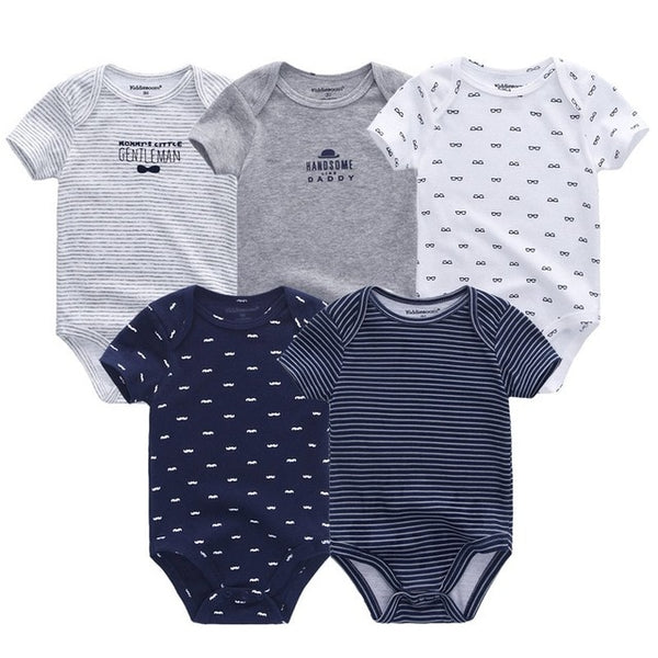 5pcs Baby Bodysuit 3-12M