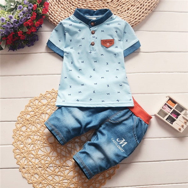 Baby Boys Tshirt + Shorts