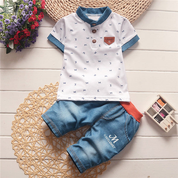 Baby Boys Tshirt + Shorts