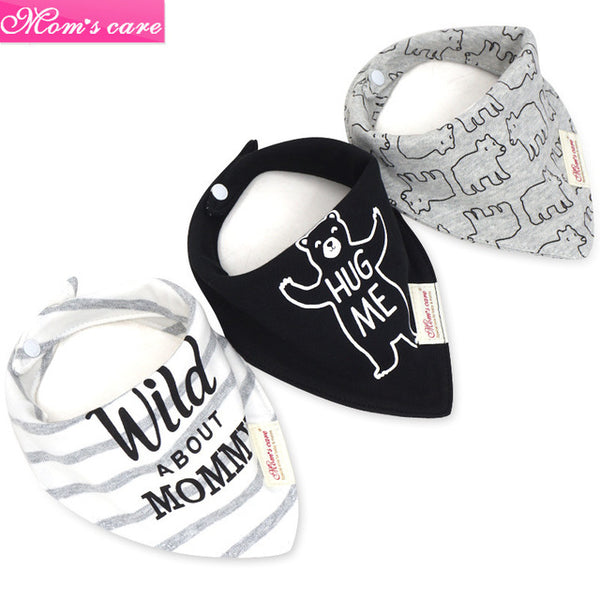 3pcs/lot Baby Bibs Bandana