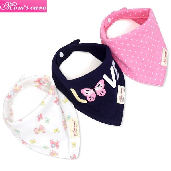 3pcs/lot Baby Bibs Bandana