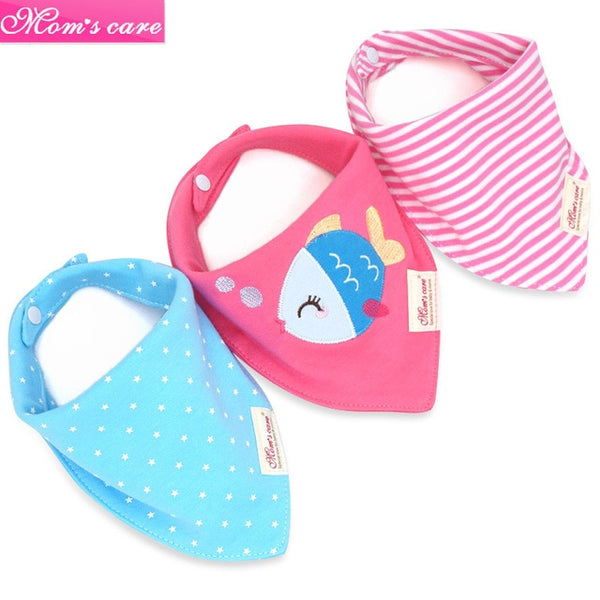 3pcs/lot Baby Bibs Bandana