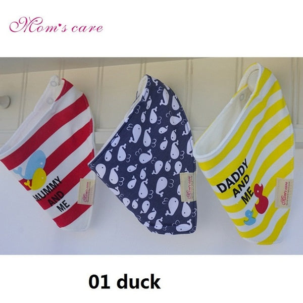 3pcs/lot Baby Bibs Bandana