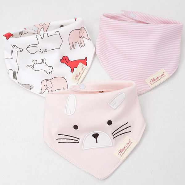 3pcs/lot Baby Bibs Bandana