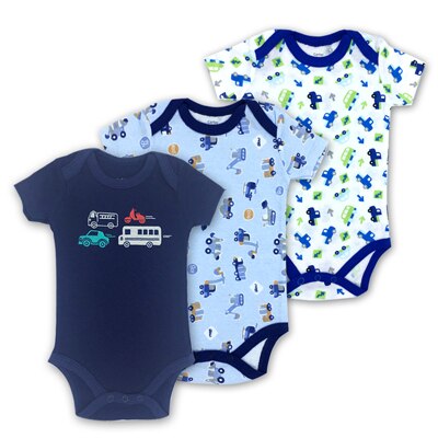 3pcs Baby Bodysuit 0-24M