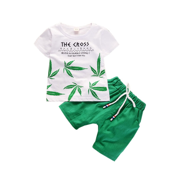 Unisex Baby Tshirt + Shorts