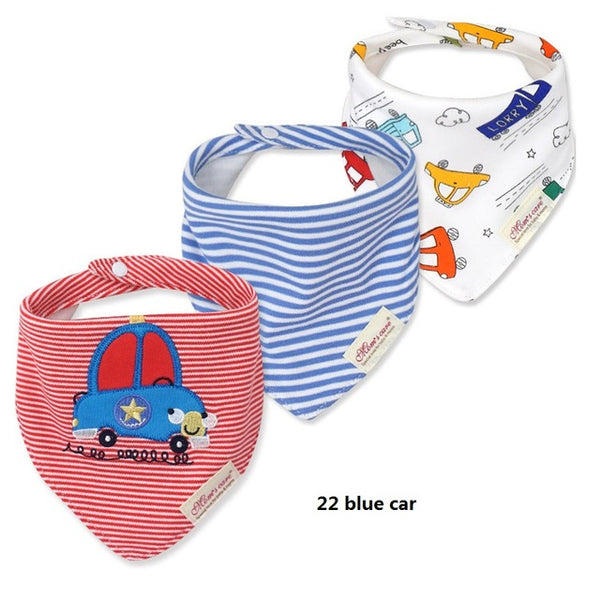 3pcs/lot Baby Bibs Bandana