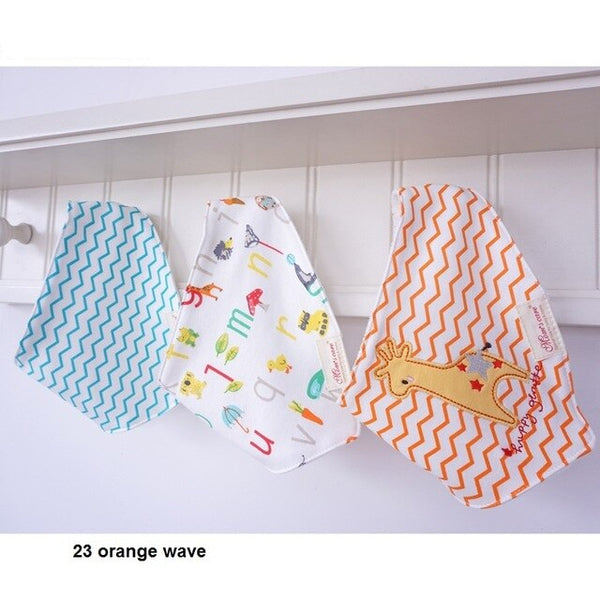 3pcs/lot Baby Bibs Bandana
