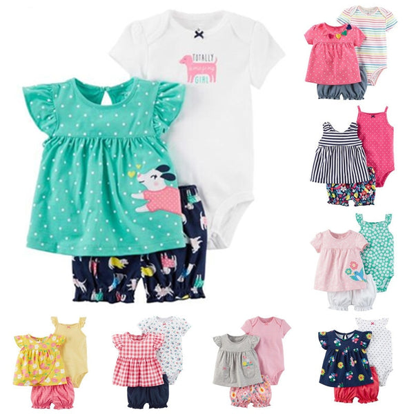 3pcs Baby Clothing Set 6-24M