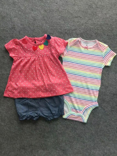 3pcs Baby Clothing Set 6-24M