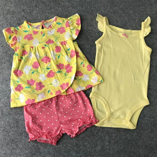3pcs Baby Clothing Set 6-24M