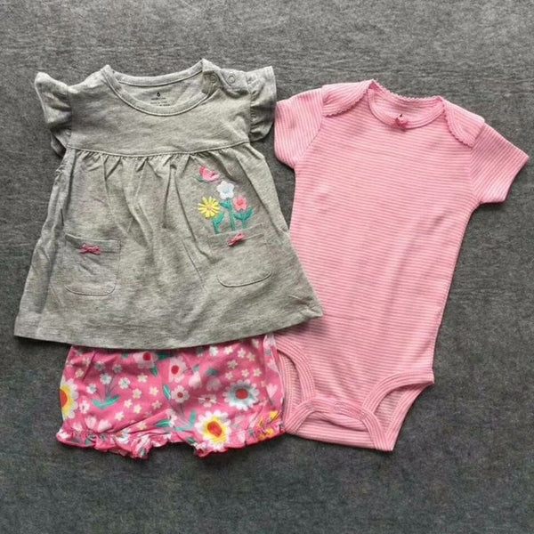 3pcs Baby Clothing Set 6-24M