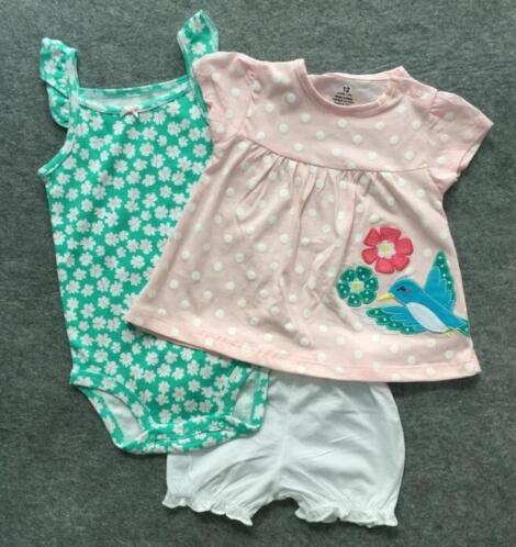 3pcs Baby Clothing Set 6-24M