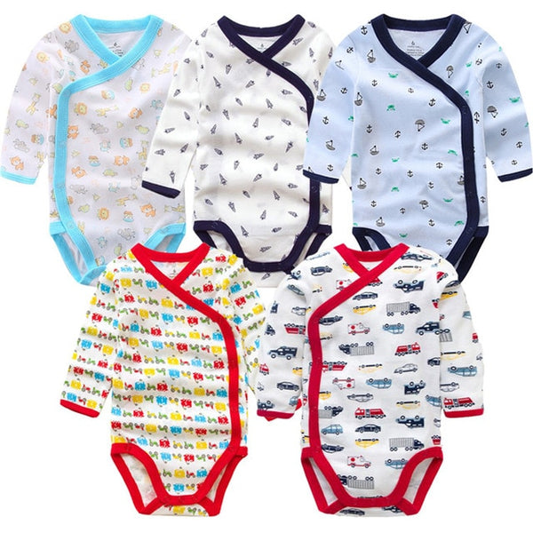 5pcs Baby Bodysuit 3-12M