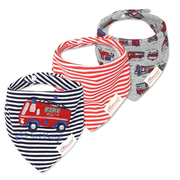 3pcs/lot Baby Bibs Bandana