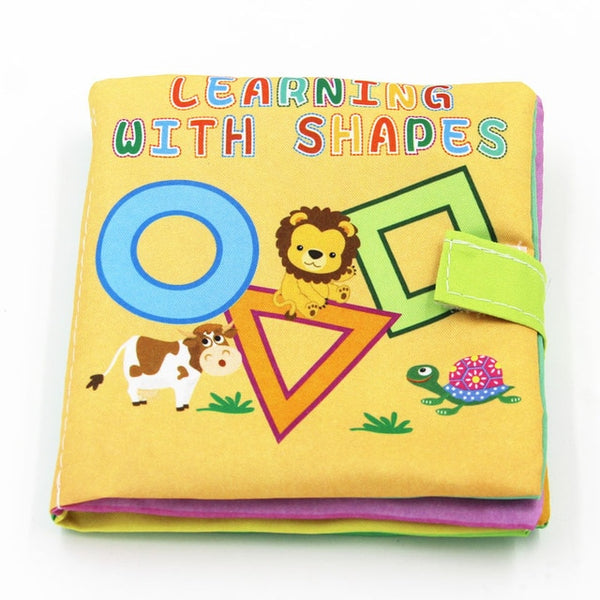 4 Style Baby Toys Soft Cloth Books Rustle Sound