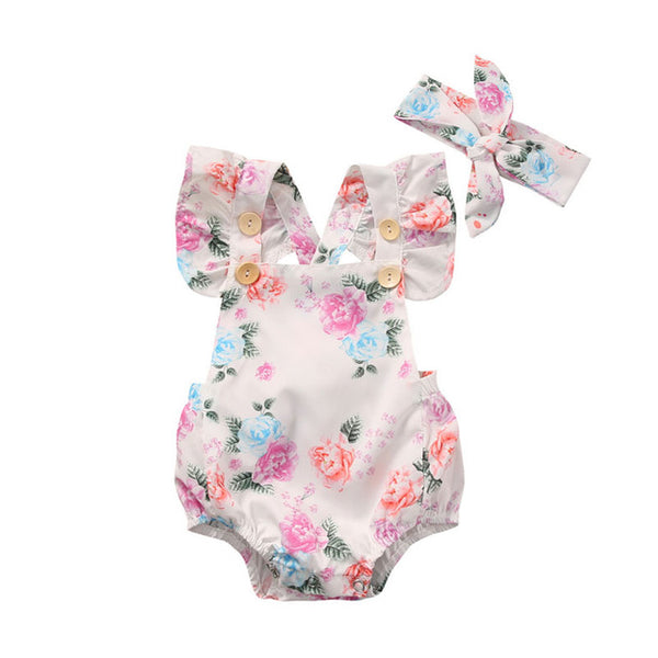 Baby Girls Romper 3-24M