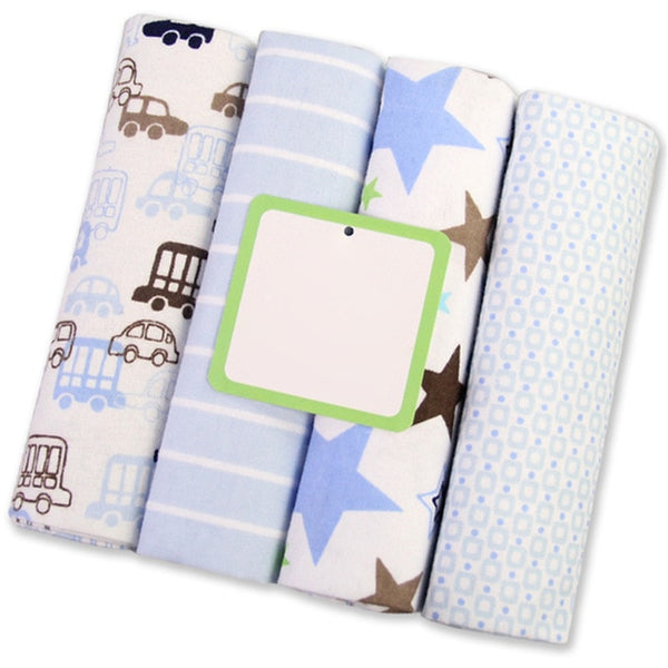 4pcs Baby Muslin Swaddle Wrap