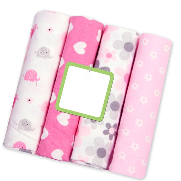 4pcs Baby Muslin Swaddle Wrap