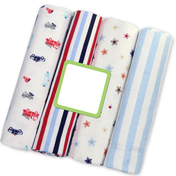 4pcs Baby Muslin Swaddle Wrap