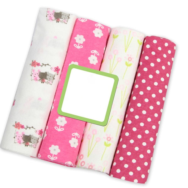 4pcs Baby Muslin Swaddle Wrap