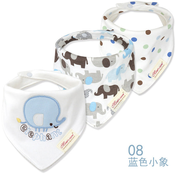 3pcs/lot Baby Bibs Bandana