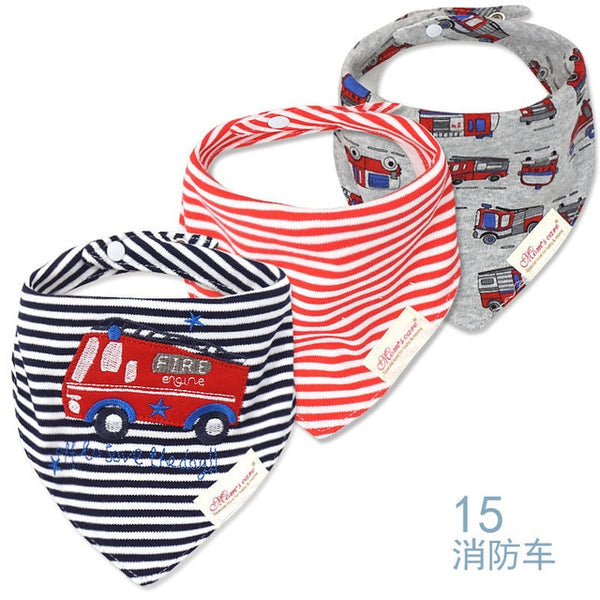 3pcs/lot Baby Bibs Bandana