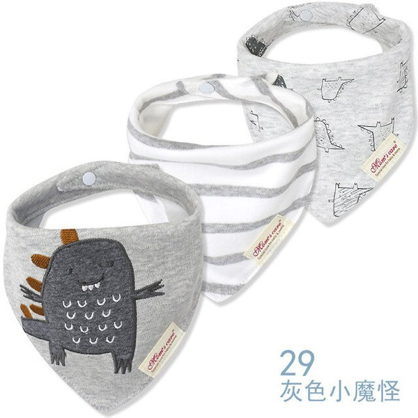 3pcs/lot Baby Bibs Bandana