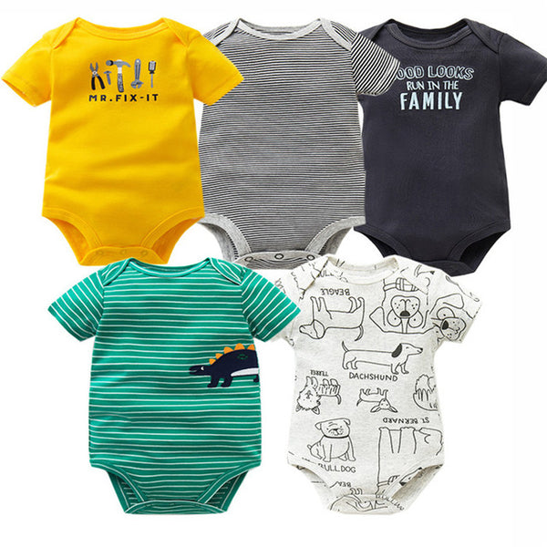 5pcs Baby Bodysuit 6-24M