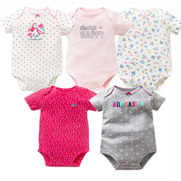5pcs Baby Bodysuit 6-24M