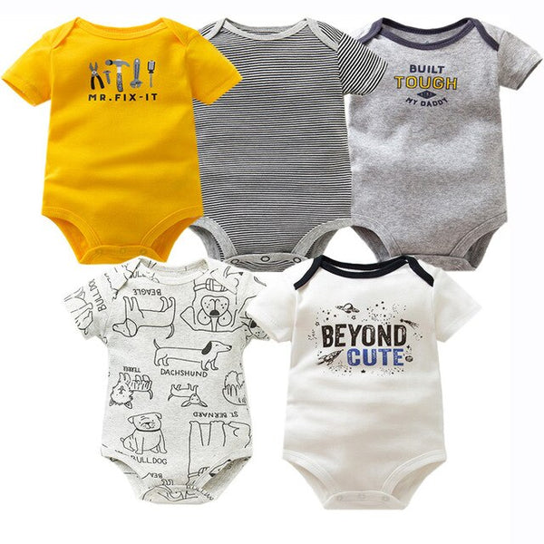 5pcs Baby Bodysuit 6-24M