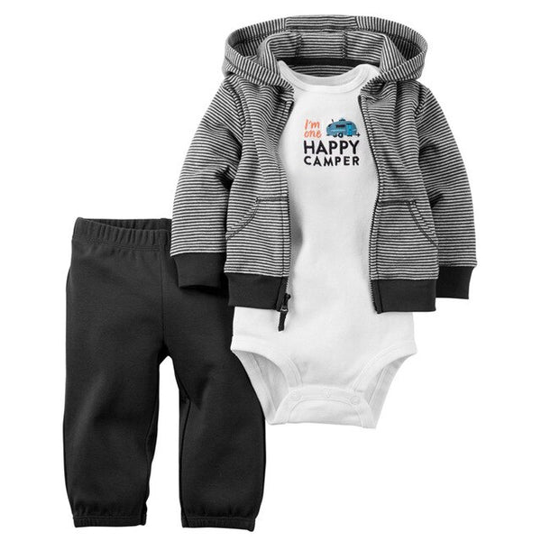 3pcs Baby Clothing Set 0-18M
