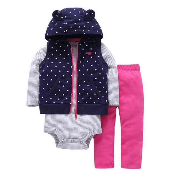 3pcs Baby Clothing Set 6-24M