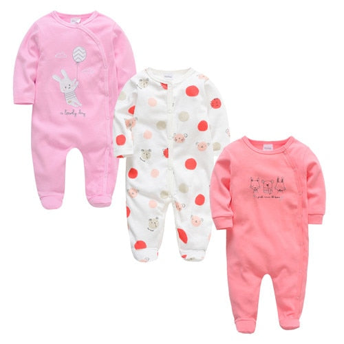 3 4 pcs Baby Romper 3-12M