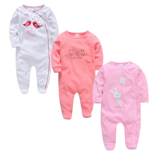 3 4 pcs Baby Romper 3-12M
