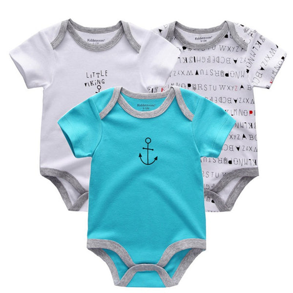 3pcs Baby Bodysuit 0-12M