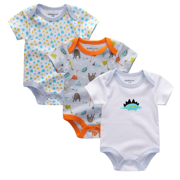 3pcs Baby Bodysuit 0-12M