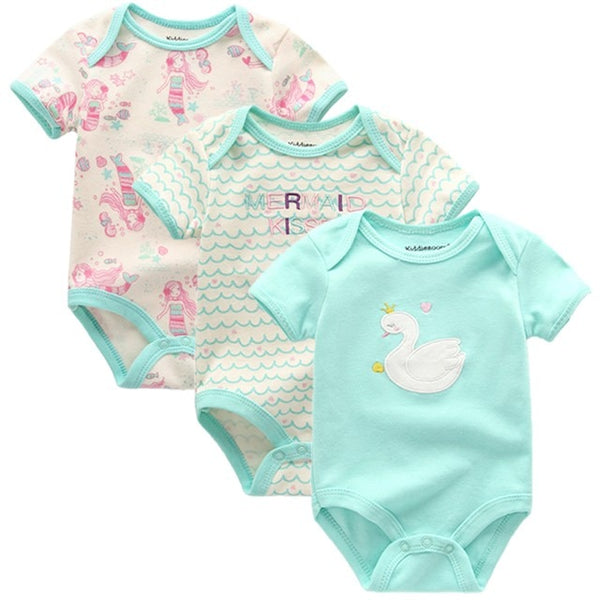 3pcs Baby Bodysuit 0-12M