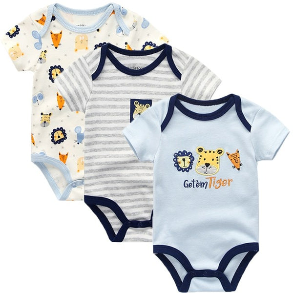 3pcs Baby Bodysuit 0-12M