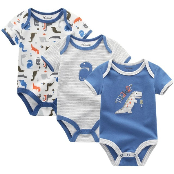 3pcs Baby Bodysuit 0-12M