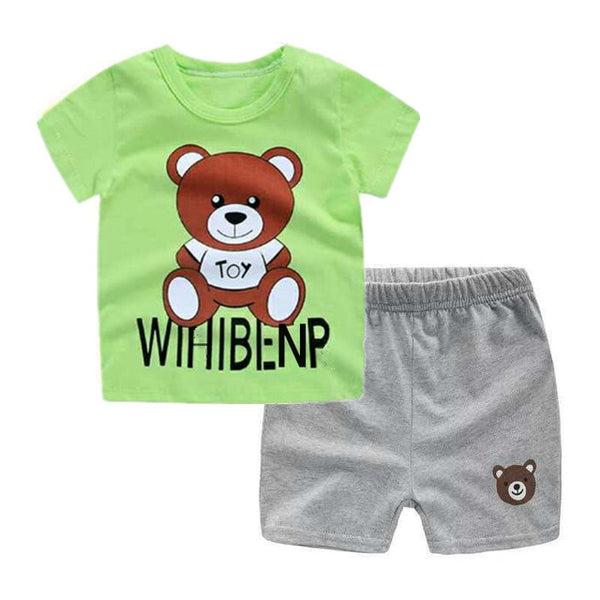 Unisex Baby Tshirt + Shorts