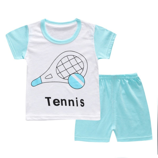 Unisex Baby Tshirt + Shorts