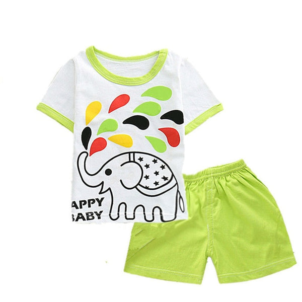 Unisex Baby Tshirt + Shorts