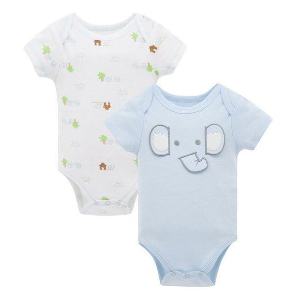 2pcs Baby Bodysuit 3-9M