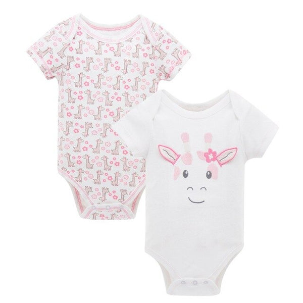 2pcs Baby Bodysuit 3-9M